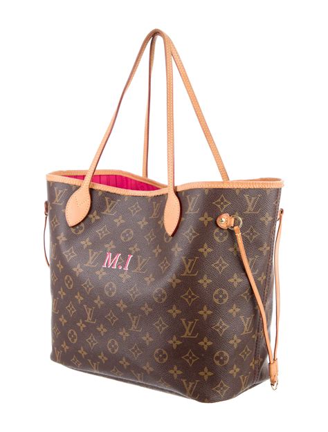 lv neverfull initials